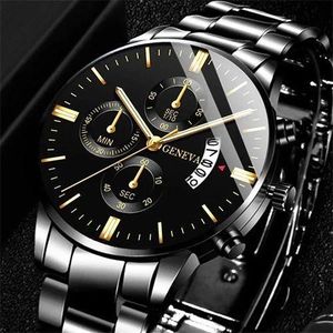 Montre Bracelet Unisexe En Acier De Luxe Avec Date