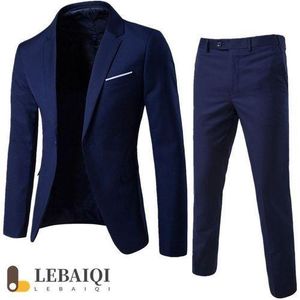 Gukbis Costume Pour Hommes 2 Pièces Costume De Mariage De Luxe Classique, Costume Professionnel
