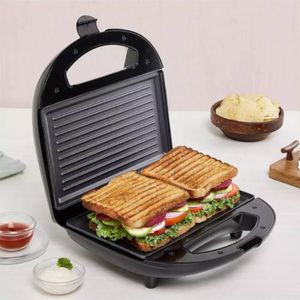 Generic Gaufrier et Machine à Sandwich 3 en 1 - Croque Monsieur - panini -  Grille Pain - Prix pas cher