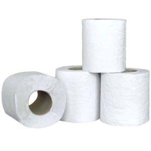 Pack de 4 rouleaux mouchoirs toilette 