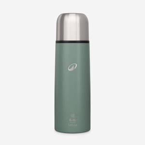 Quechua Bouteille isotherme inox 0,4l avec gobelet pour la randonnée - vert