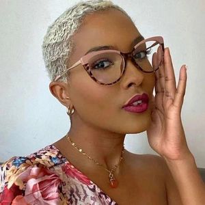 Lunettes anti-lumière bleue pour femmes à monture chat classique