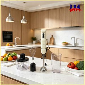 LM LM-Batteur café 4 en 1 bâton de cuisine - blanc