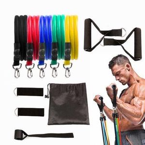 Cac Bandes de Résistance 12 pcs de Gym, Exercice, Yoga, Pilâtes, Kinésithérapie, Rééducation CA820828