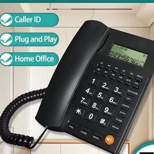 Office, hotel, telephone display, fixed landline, room, household, business, communication equipment with LED display screen
