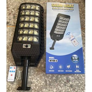 Lampadaire solaire LED haute puissance (par exemple, 400W) avec capteur de mouvement