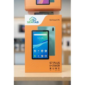 Tablette SENTAB S7 Plus 5G Smart PC – 256 Go ROM – 6 Go RAM – Écran HD – Caméra Double & Batterie Longue Durée