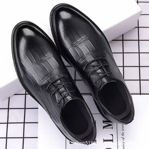 GLARPEBIE Chaussures En Cuir Pour Hommes Chaussures Formelles Pour Hommes Chaussures à enfiler à pampilles pour hommes - Noir
