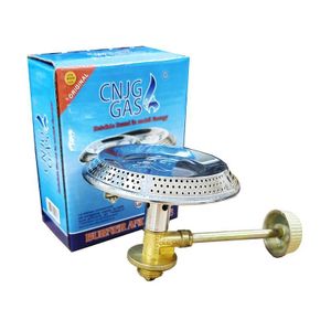 Brûleur Bec a gaz démontable argenté multifonction