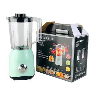 Extracteur de jus 2 en 1 de 1500 W, appareil multifonctionnel de broyage et de mixage