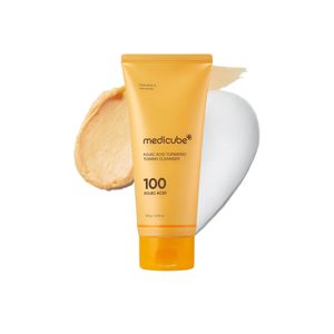 Medicube Kojic Acid Turmeric Toning Cleanser Nettoyant Éclaircissant au Curcuma & Acide Kojique - 120ml