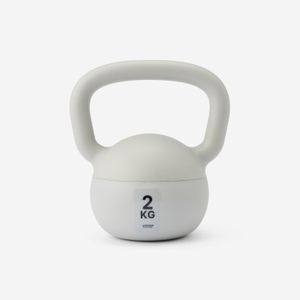 Domyos Home Kettlebell 2 KG, gris