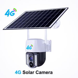 Caméra de Surveillance Solaire 4G Extérieure - Rotation 360° - Vision Nocturne Couleur - Full HD
