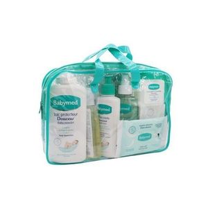 Babymed Gamme Complet Babymed Lait + Huile de massage + Savon douceur + Parfum + Pommade + Talc + Lingette