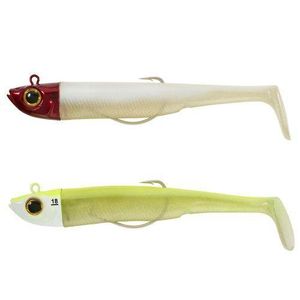 KIT LEURRES SOUPLES SHAD TEXAN ANCHOIS ANCHO 120 12GR AYU PÊCHE EN MER