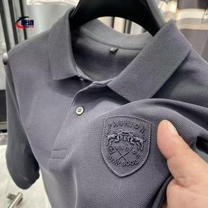 CALLIARA Nouveaux polos pour hommes à col droit casual et business
