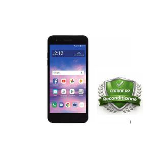 Renewed LG Rebel 4 L211BL 16GB 2GB ToneFM - 1 SIM - Noir - Reconditionné - Origine USA - Débloqué - Grade A