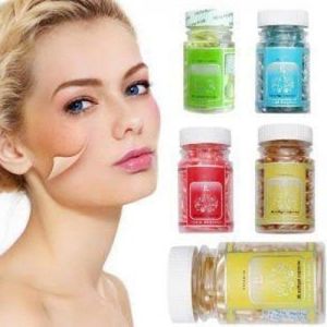 White Label 90 pièces Capsules d'essence de vitamine E sérum anti-âge