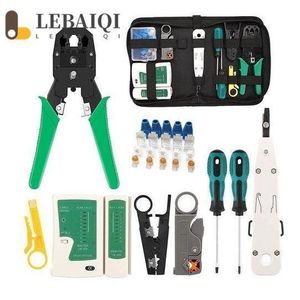 Outils de réparation de réseau, kit d'outils réseau professionnel, ensemble de testeurs de câbles réseau, testeur de câbles RJ11 RJ45