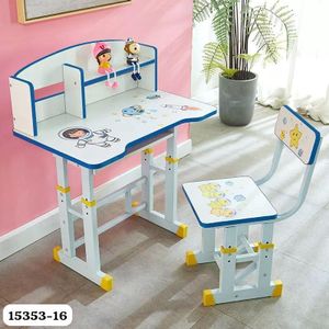 Table Educative Pour Enfants - Rose Blanc - Bureau et Table Ensemble Bureau Ecolier 