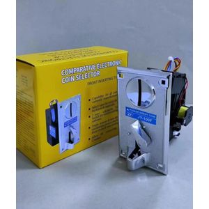 Original accepteur de monnaie JY-130B panel en metal – Compatible Arduino – Usage professionnel (distributeur, machine à sous, borne)