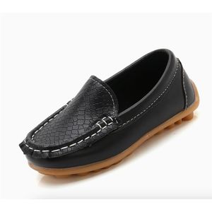 Arsuxeo Mocassins décontractés confortables en cuir PU pour enfants