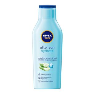 NIVEA SUN – Lait Après-Soleil Hydratant – Aloe Vera Bio & Hyaluron – 48h d'Hydratation – 200ml