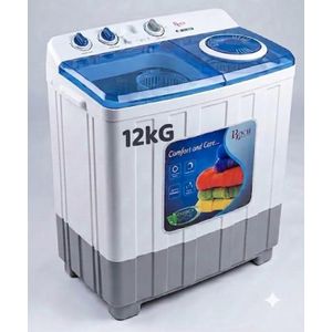 Roch ROCH MACHINE A LAVER SEMI AUTOMATIQUE 12KG - Rwm-120tt-j(w) 12KG