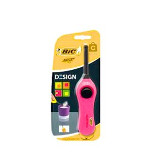 Bic Megalighter Design Blister - Multi Color