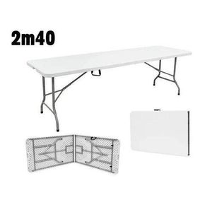 Table de dressage 2m40 pliable – Élégance & robustesse