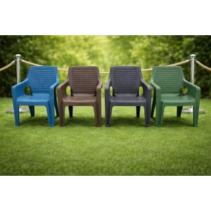 1 Chaise empilable en plastique - idéal pour votre maison