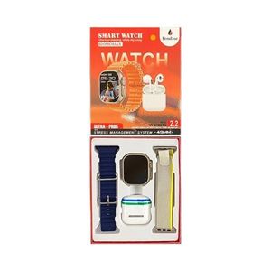 Montre connectée PRO 9 Ultra 2 avec appel Bluetooth TWS et chargeur sans fil - Écran 49 mm