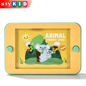 STY Jeu d’eau de poche jouet jeu interactif de boule de flux d’eau amusant sur le thème de koala pour les enfants (3+ ans)