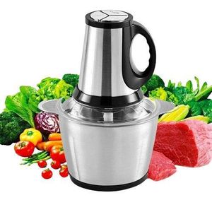 Hachoir Électrique Inox 3L – Mixeur Viande & Légumes