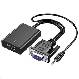 Convertisseur 1080P VGA Mâle vers HDMI Femelle