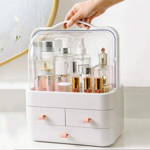 Organisateur cosmétique, boîtier de Rangement cosmétique et boîtier de Maquillage Anti-poussiéreux