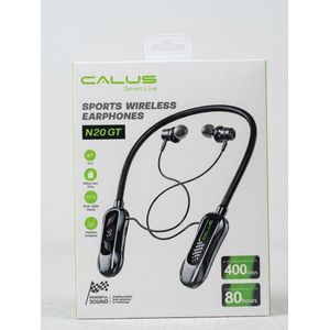 Calus N20 GT – Écouteurs Sans Fil Bluetooth De Sport Autonomie 80H (Alternative : Écouteurs Bluetooth Tour de Cou Calus N20 GT – Audio Puissant & Batterie Longue Durée)