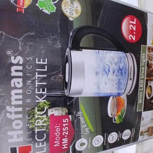 Hoffmans Chauffe eau Electrique - bouilloire electrique 2L en verre