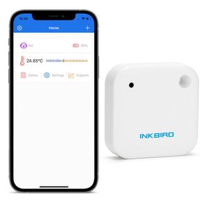 Inkbird Bluetooth Indoor Smart Temperature Sensor – Monitoring Temperature Only