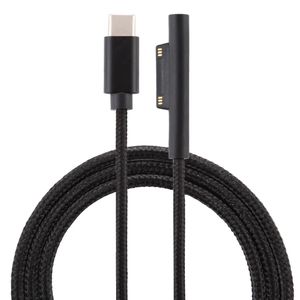 Câble d'alimentation avec adaptateur Type-C vers 6 broches pour Microsoft Surface Pro 3 / 4 / 5 / 6