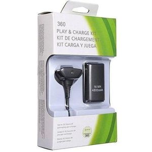 Batterie + Kit de Chargement Adaptable Compatible MANETTE XBOX 360
