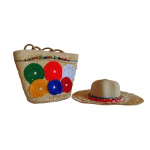 Gaya Collection Sac et chapeau customisé