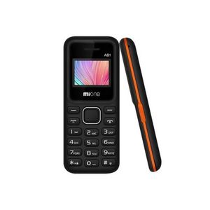 Mione AB1 -Écran1.44" - RAM 32 Mo - ROM 32 Mo - Dual Sim - 1050 mAh - Noir/Rouge
