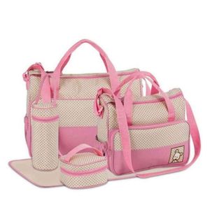 Sac à langer de 4 piece pour bébé fille