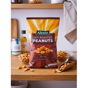 Alesto - Cacahuètes Grillées Sel & Vinaigre (Salt & Vinegar) - Sachet Refermable - 200g