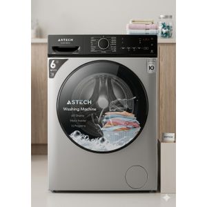 Astech Machine à laver inverter MLV60M1-N6INV-LN - 6kg - A+++ inverter - Garantie 12 mois