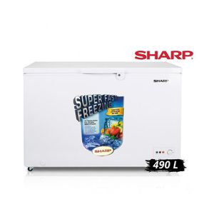 Sharp Congélateur Horizontal SCF-K490X-SL2 – 490 Litres - Garantie 12 Mois