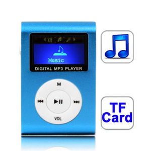 TF/Micro SD carte Slot lecteur MP3 avec écran LCD - Bleu