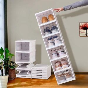 Etagère de rangement pour Chaussures, Avec Porte  - 6 Niveaux /Tiroir