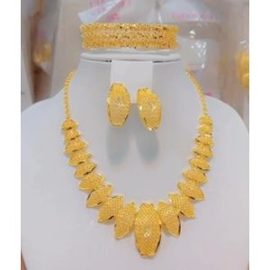 Ensemble bijoux plaqué indien femme  gold 